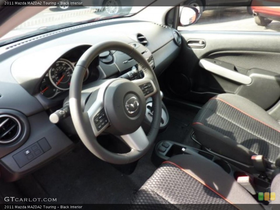 Black Interior Photo for the 2011 Mazda MAZDA2 Touring #46194329