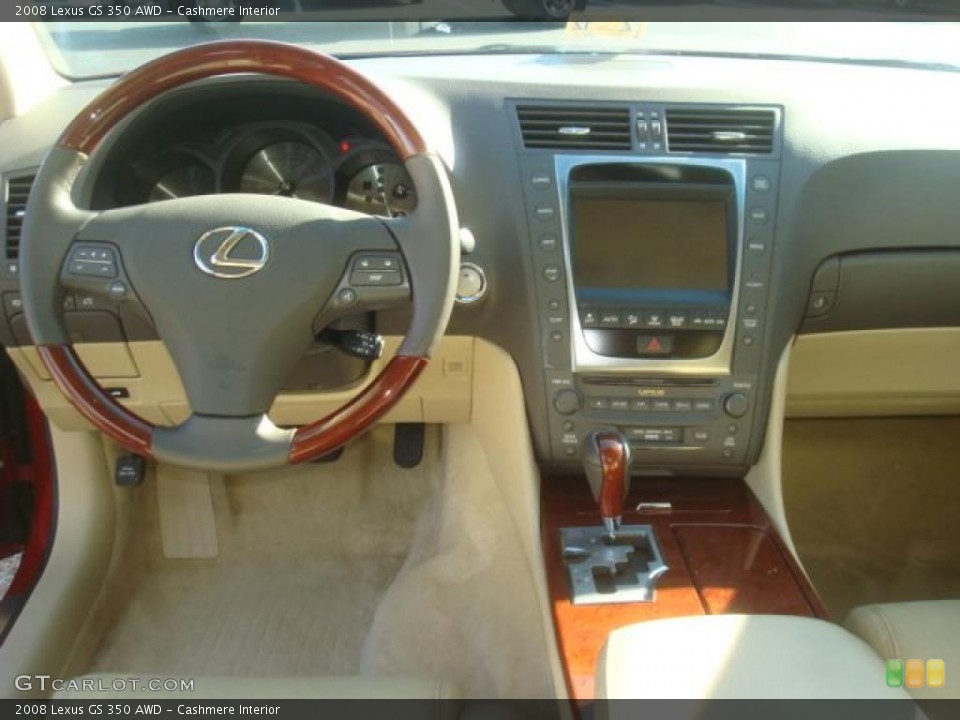 Cashmere Interior Dashboard for the 2008 Lexus GS 350 AWD #46196081