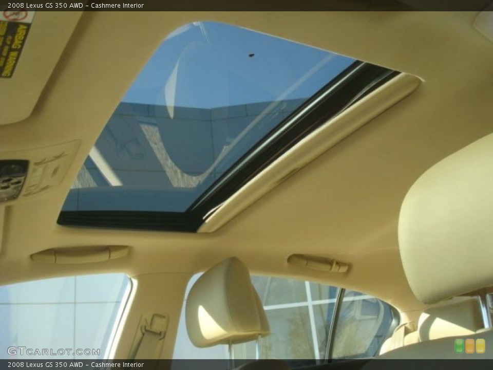 Cashmere Interior Sunroof for the 2008 Lexus GS 350 AWD #46196090