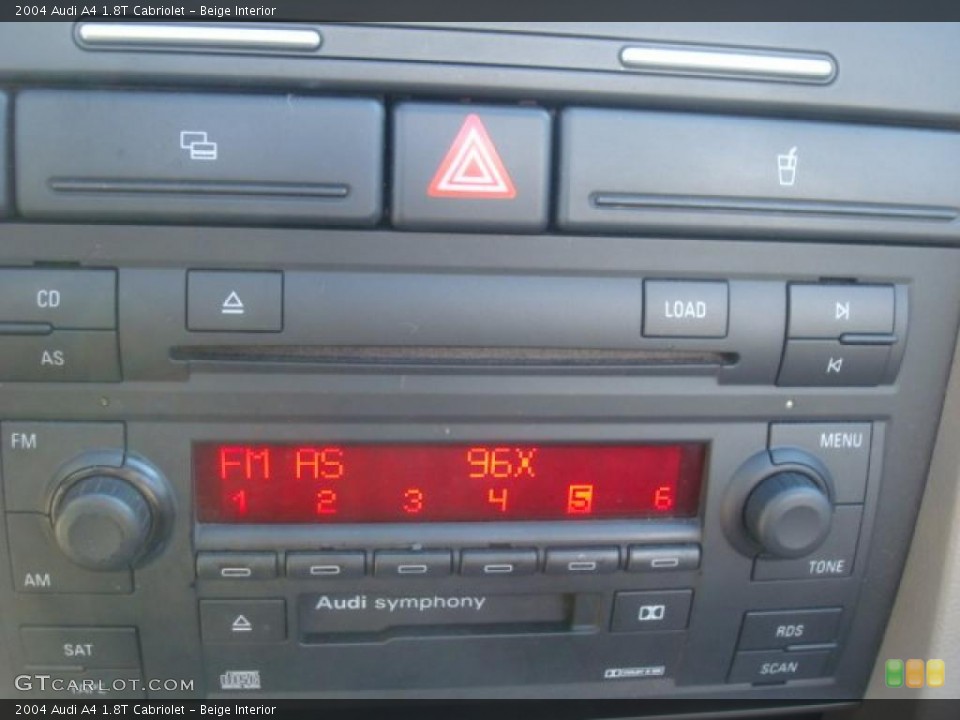 Beige Interior Controls for the 2004 Audi A4 1.8T Cabriolet #46197836