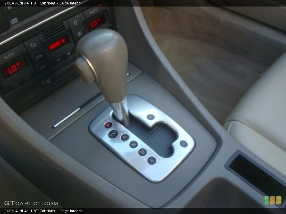 Beige Interior Transmission for the 2004 Audi A4 1.8T Cabriolet #46197863