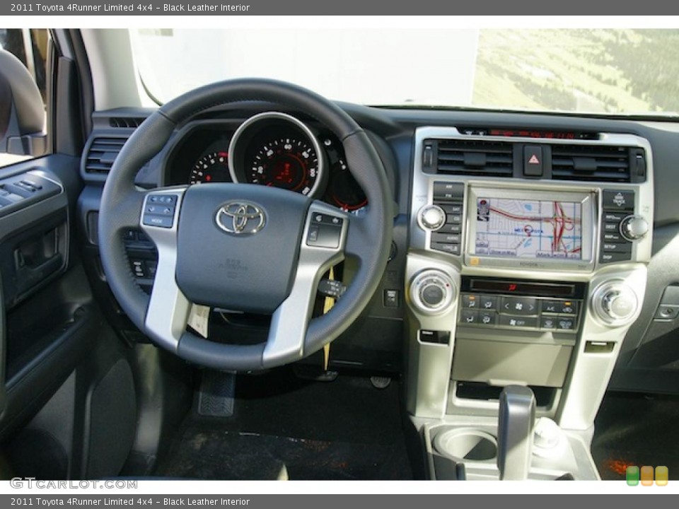 Black Leather Interior Dashboard for the 2011 Toyota 4Runner Limited 4x4 #46199684