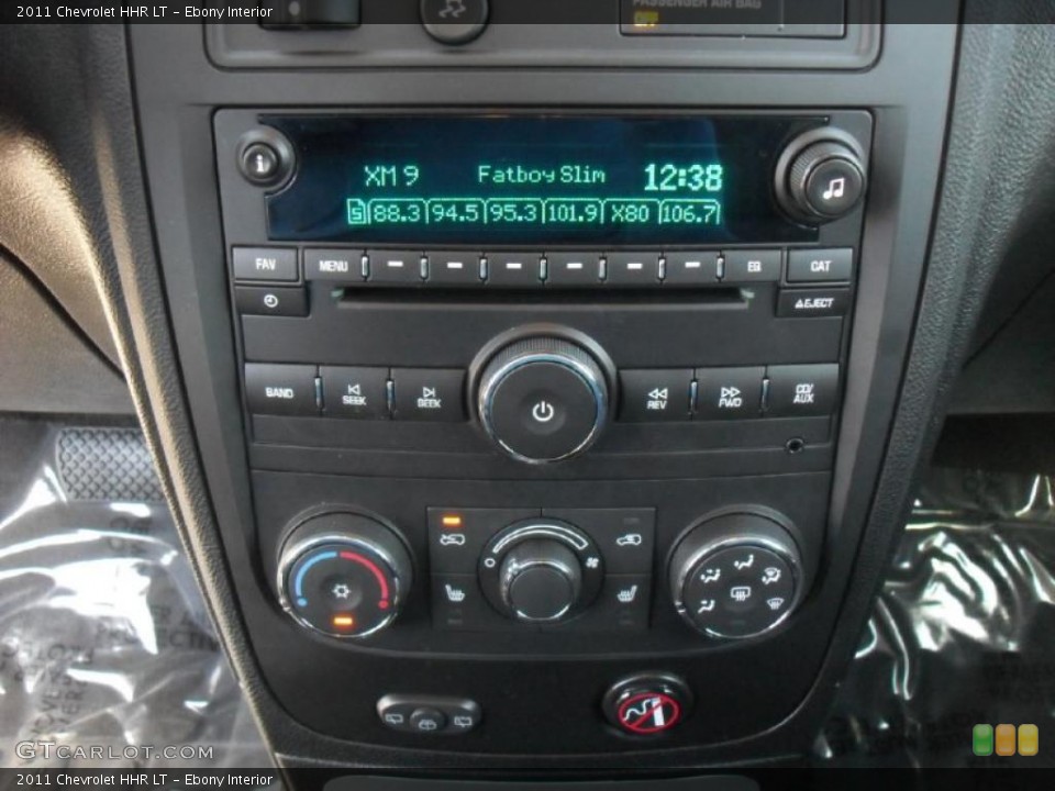 Ebony Interior Controls for the 2011 Chevrolet HHR LT #46200266
