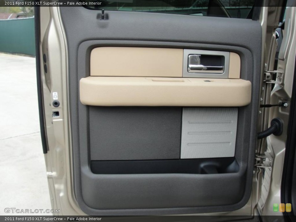Pale Adobe Interior Door Panel for the 2011 Ford F150 XLT SuperCrew #46201718