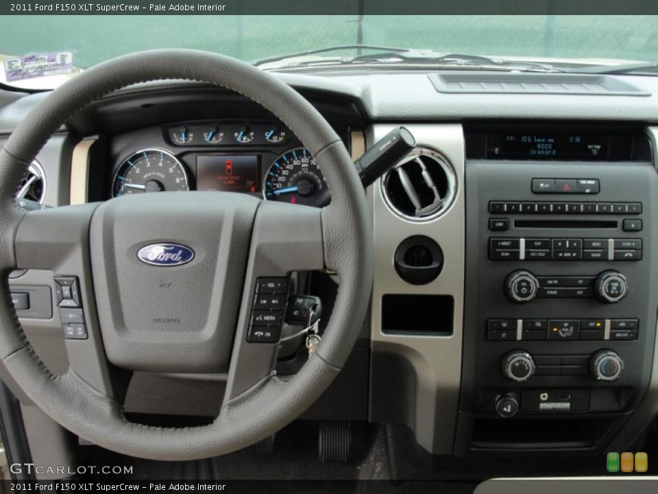 Pale Adobe Interior Dashboard for the 2011 Ford F150 XLT SuperCrew #46201760