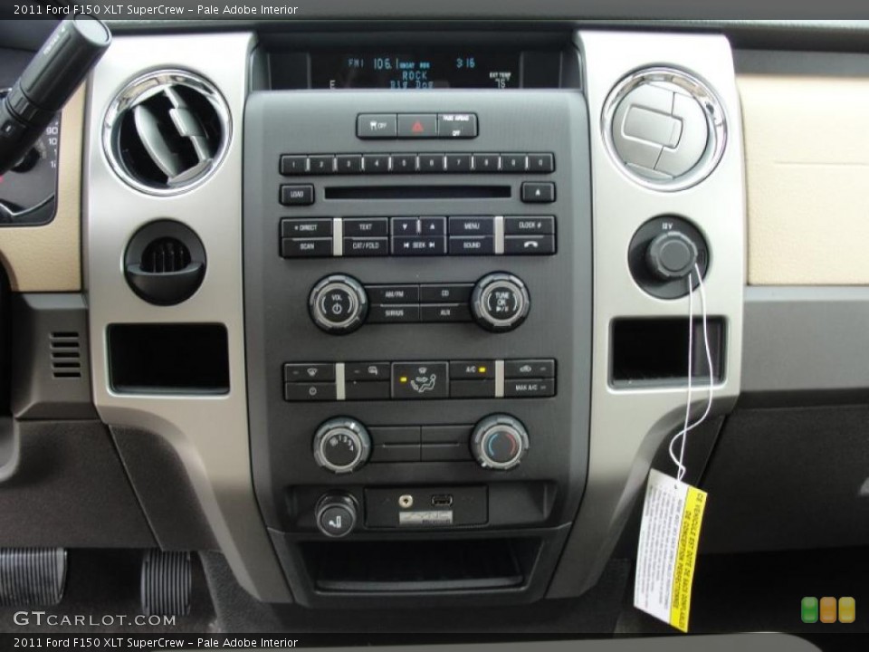 Pale Adobe Interior Controls for the 2011 Ford F150 XLT SuperCrew #46201766