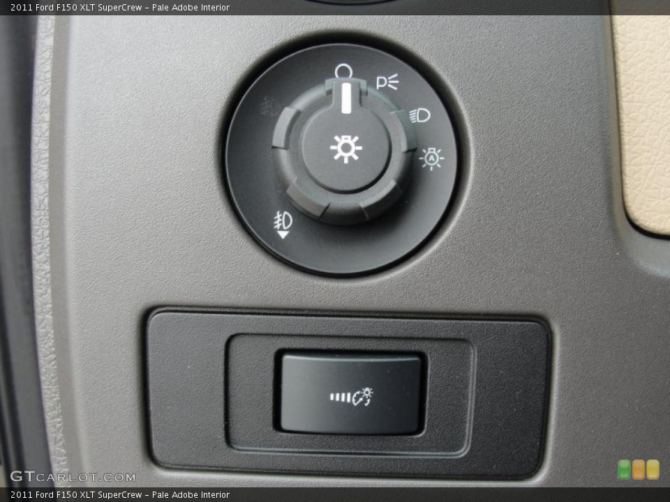 Pale Adobe Interior Controls for the 2011 Ford F150 XLT SuperCrew #46201841