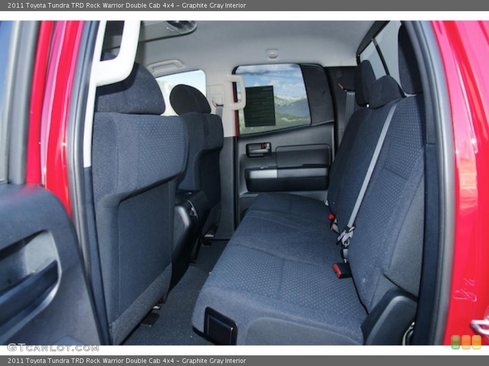 Graphite Gray Interior Photo for the 2011 Toyota Tundra TRD Rock Warrior Double Cab 4x4 #46201865