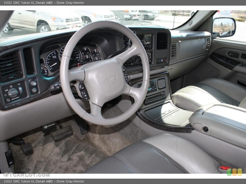 Stone Gray Interior Prime Interior for the 2002 GMC Yukon XL Denali AWD #46202360