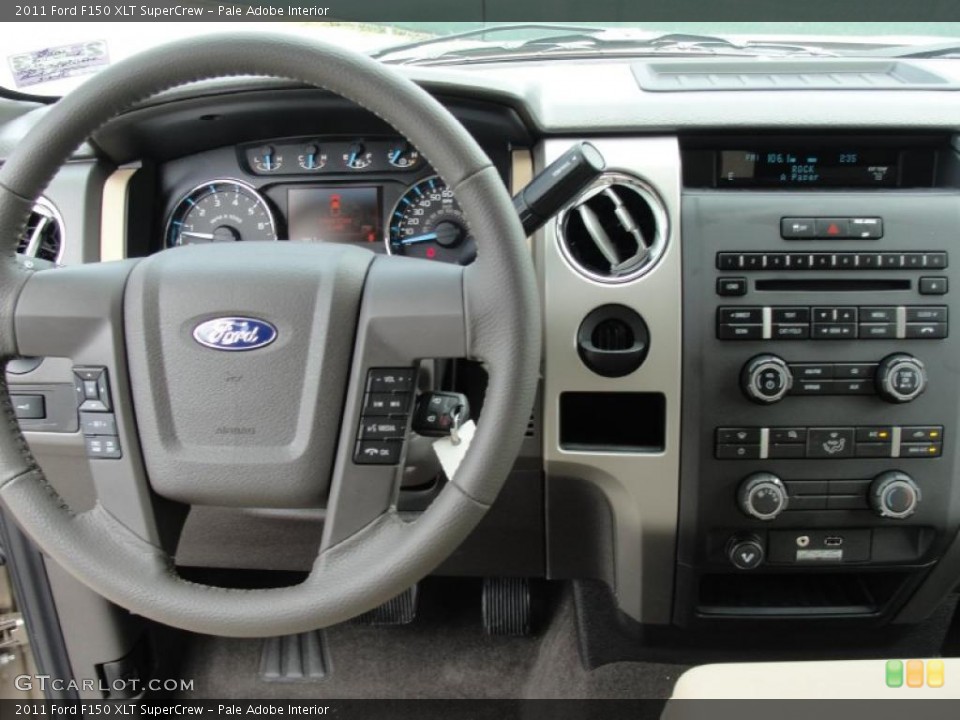 Pale Adobe Interior Dashboard for the 2011 Ford F150 XLT SuperCrew #46202624