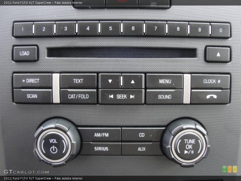 Pale Adobe Interior Controls for the 2011 Ford F150 XLT SuperCrew #46202654