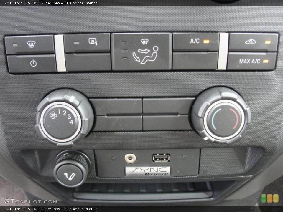 Pale Adobe Interior Controls for the 2011 Ford F150 XLT SuperCrew #46202666