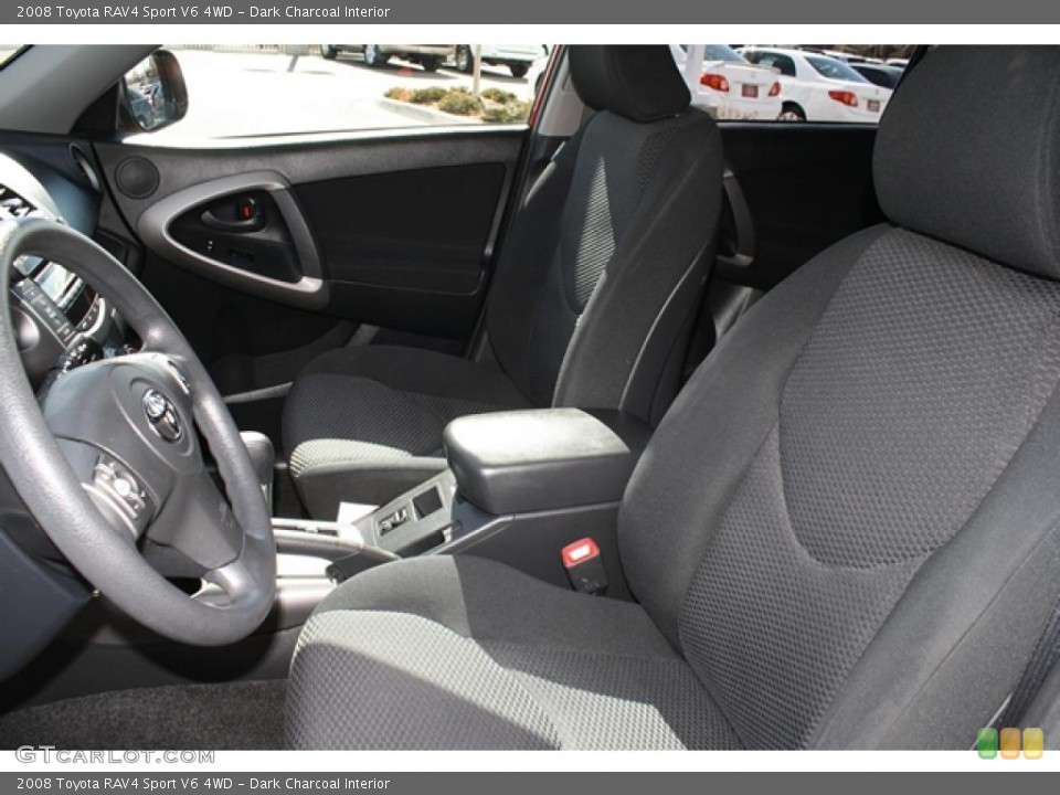 Dark Charcoal Interior Photo for the 2008 Toyota RAV4 Sport V6 4WD #46203056