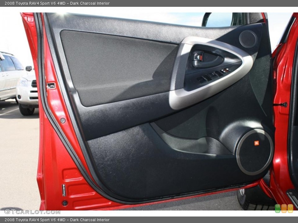 Dark Charcoal Interior Door Panel for the 2008 Toyota RAV4 Sport V6 4WD #46203113