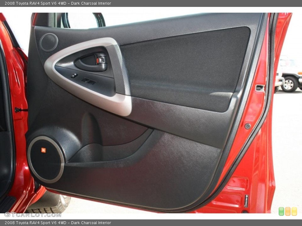 Dark Charcoal Interior Door Panel for the 2008 Toyota RAV4 Sport V6 4WD #46203122