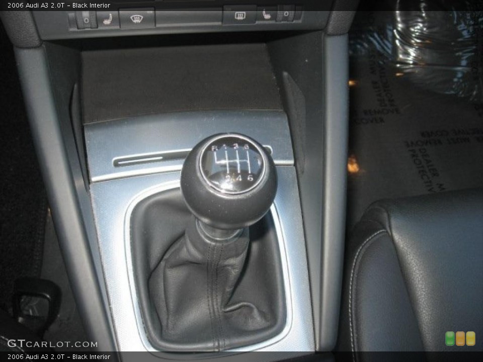 Black Interior Transmission for the 2006 Audi A3 2.0T #46204799