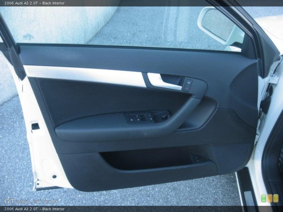 Black Interior Door Panel for the 2006 Audi A3 2.0T #46204829