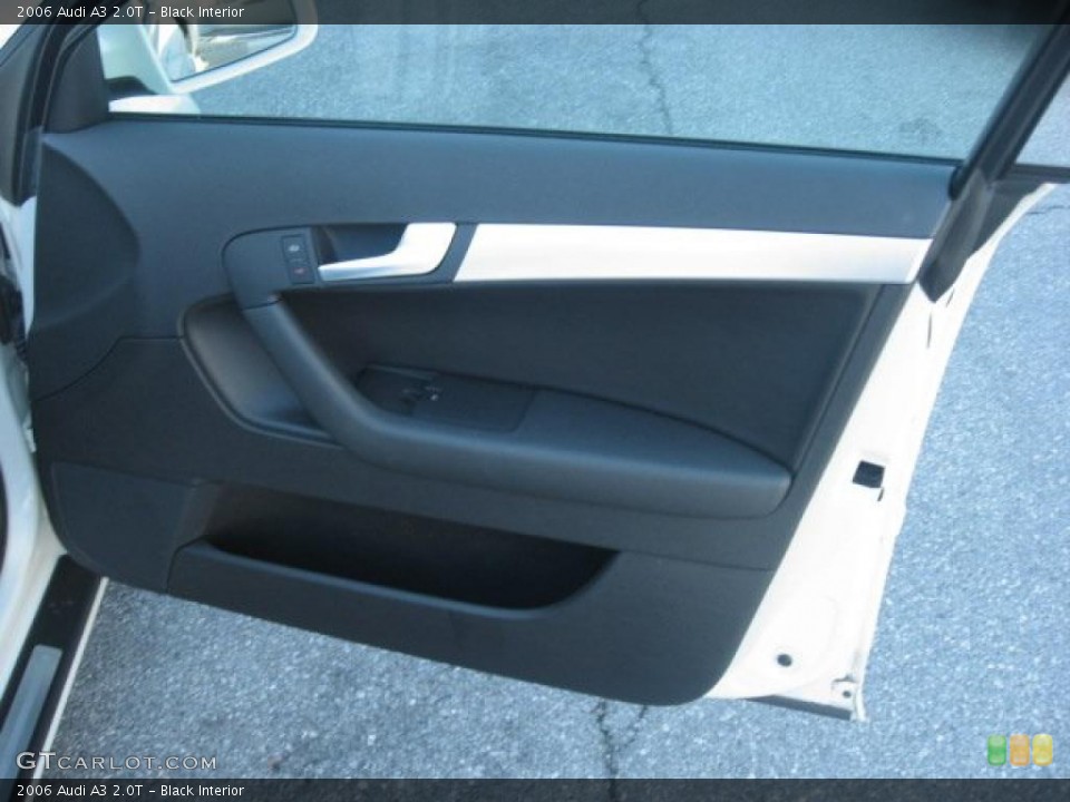 Black Interior Door Panel for the 2006 Audi A3 2.0T #46204838