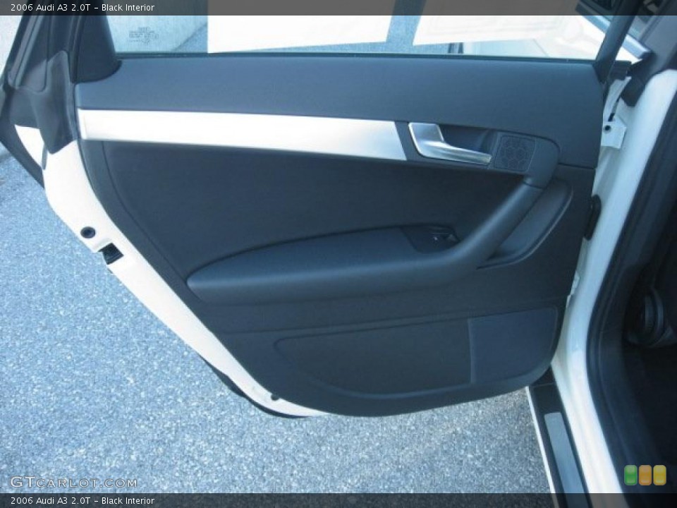 Black Interior Door Panel for the 2006 Audi A3 2.0T #46204856