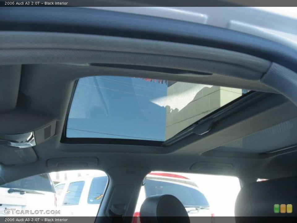 Black Interior Sunroof for the 2006 Audi A3 2.0T #46204865