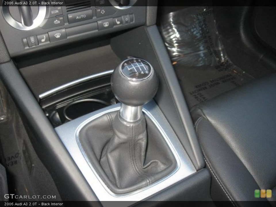 Black Interior Transmission for the 2006 Audi A3 2.0T #46204892