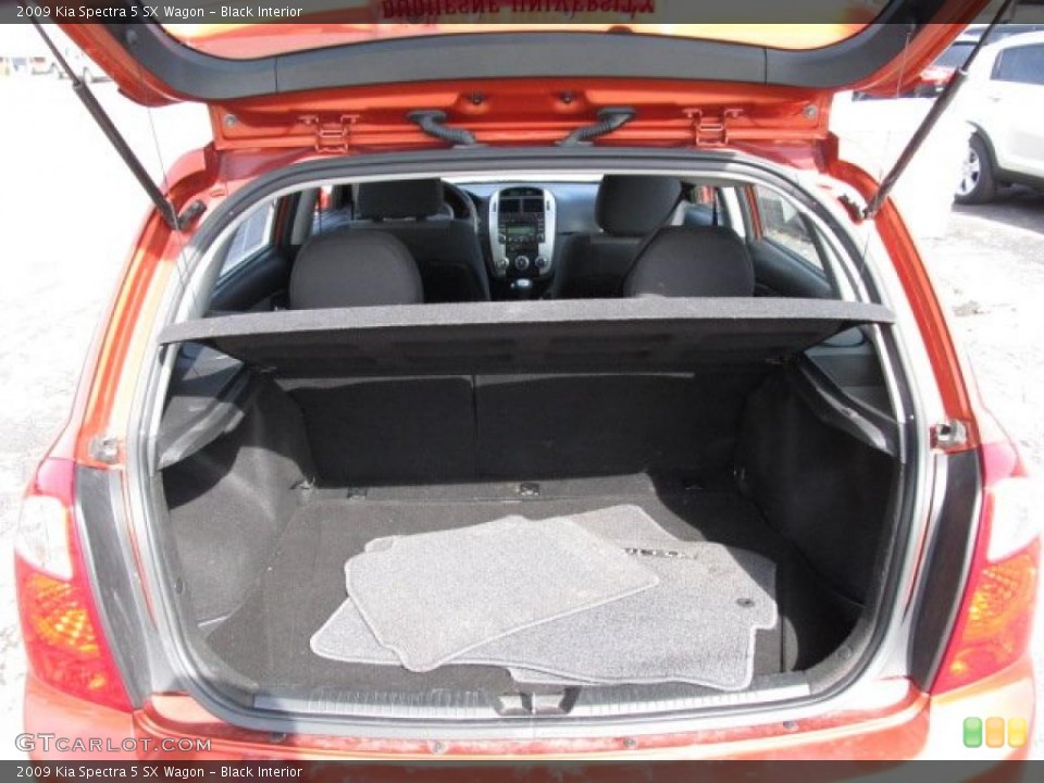 Black Interior Trunk for the 2009 Kia Spectra 5 SX Wagon #46206110