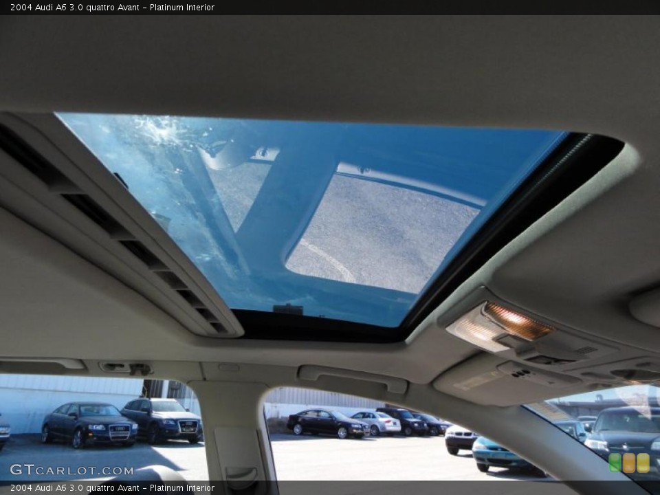 Platinum Interior Sunroof for the 2004 Audi A6 3.0 quattro Avant #46210124