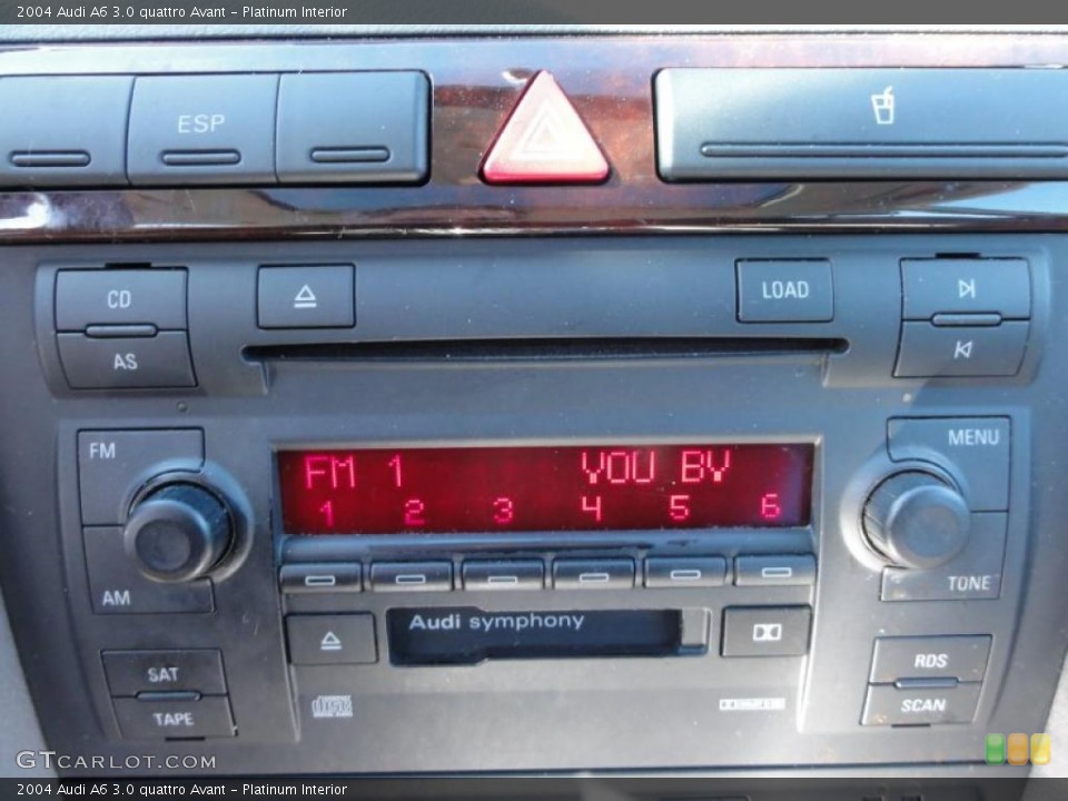 Platinum Interior Controls for the 2004 Audi A6 3.0 quattro Avant #46210346