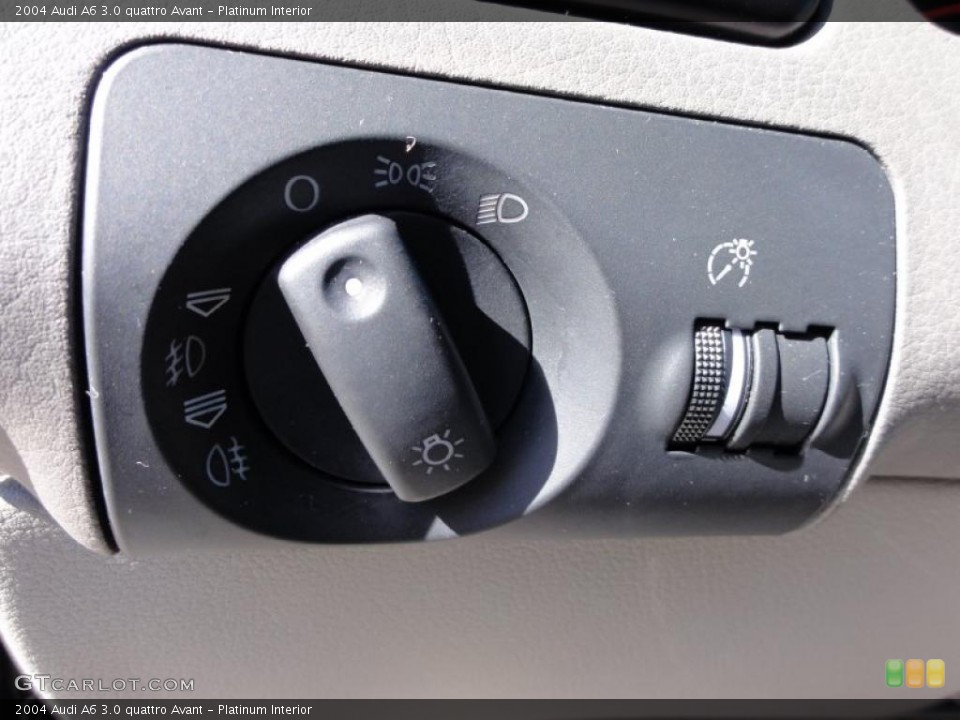 Platinum Interior Controls for the 2004 Audi A6 3.0 quattro Avant #46210478