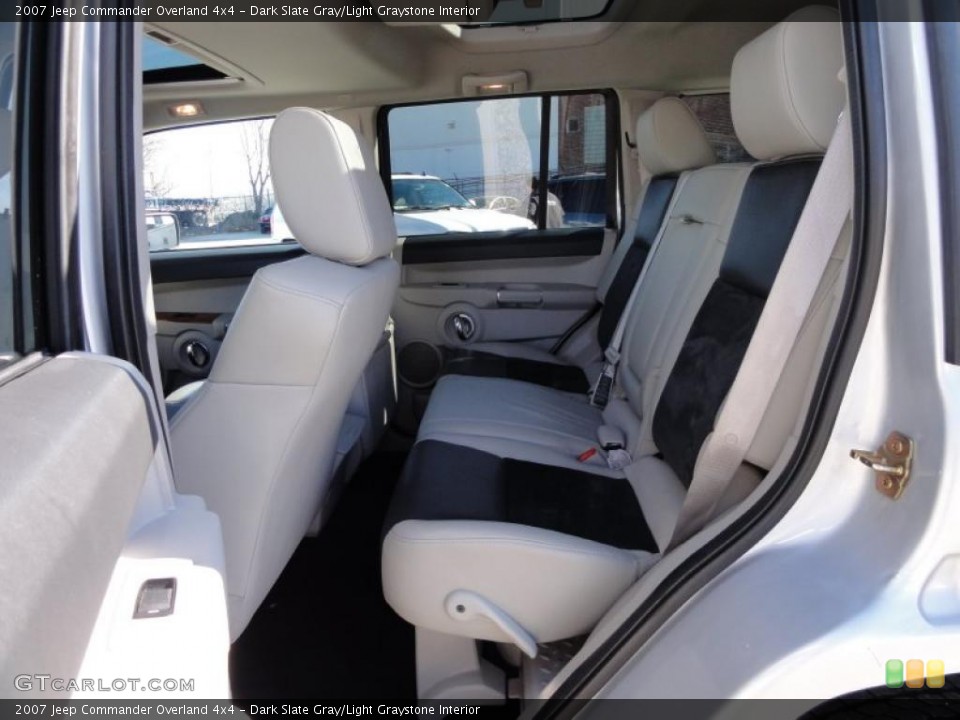 Dark Slate Gray/Light Graystone Interior Photo for the 2007 Jeep Commander Overland 4x4 #46212020