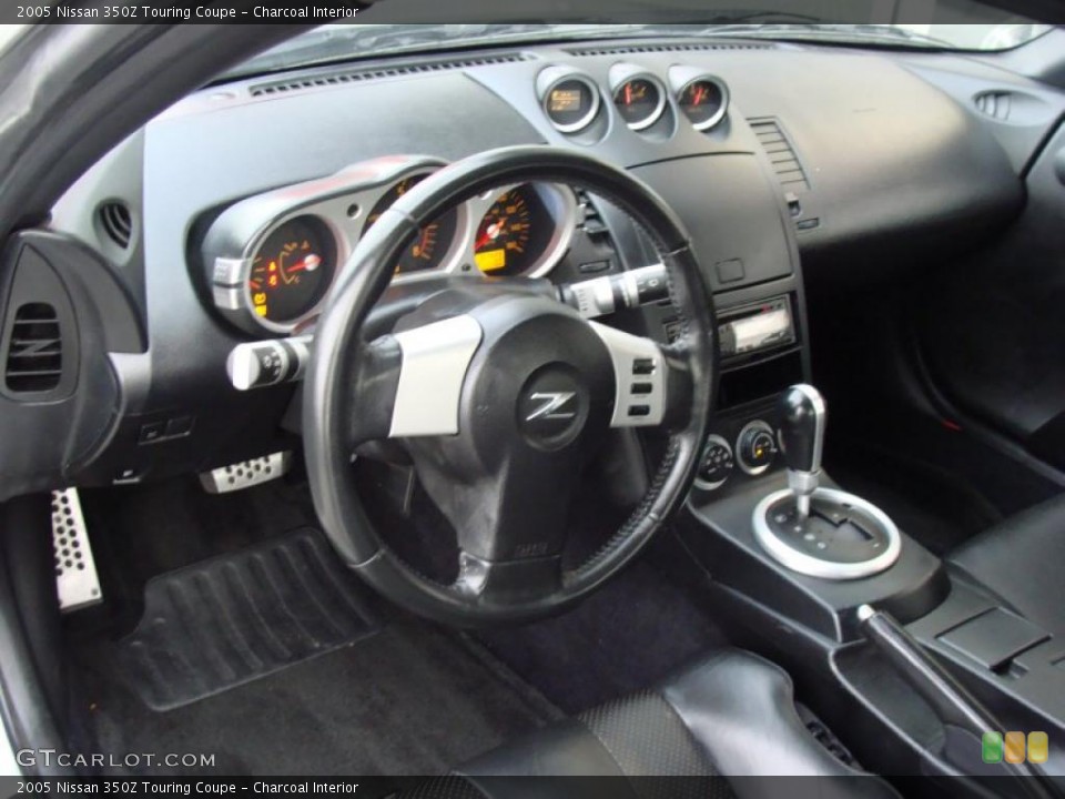 Charcoal Interior Dashboard for the 2005 Nissan 350Z Touring Coupe #46212533
