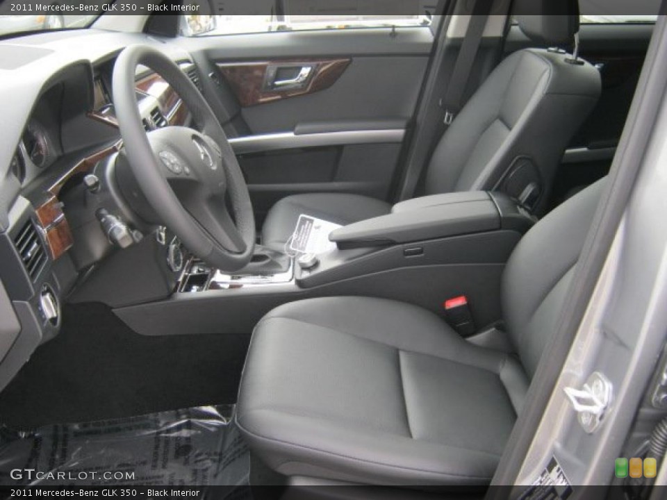 Black Interior Photo for the 2011 Mercedes-Benz GLK 350 #46212920