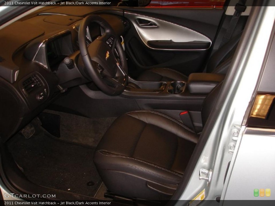 Jet Black/Dark Accents Interior Photo for the 2011 Chevrolet Volt Hatchback #46214315