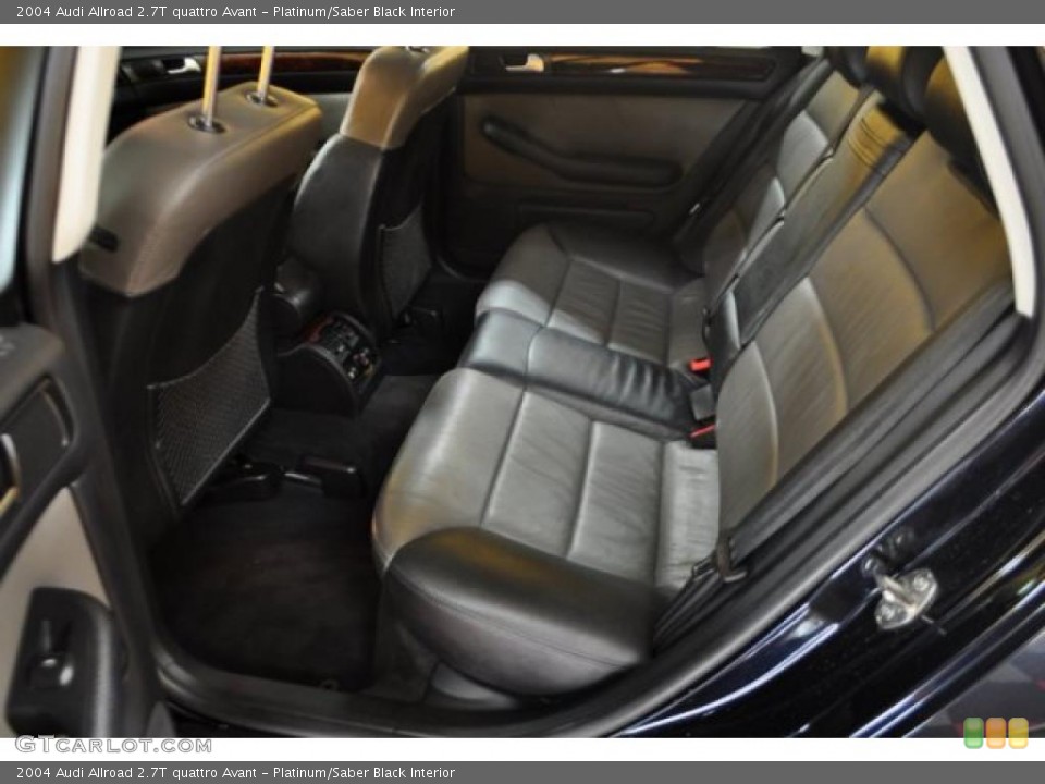 Platinum/Saber Black Interior Photo for the 2004 Audi Allroad 2.7T quattro Avant #46216415