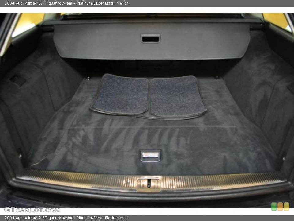 Platinum/Saber Black Interior Trunk for the 2004 Audi Allroad 2.7T quattro Avant #46216430