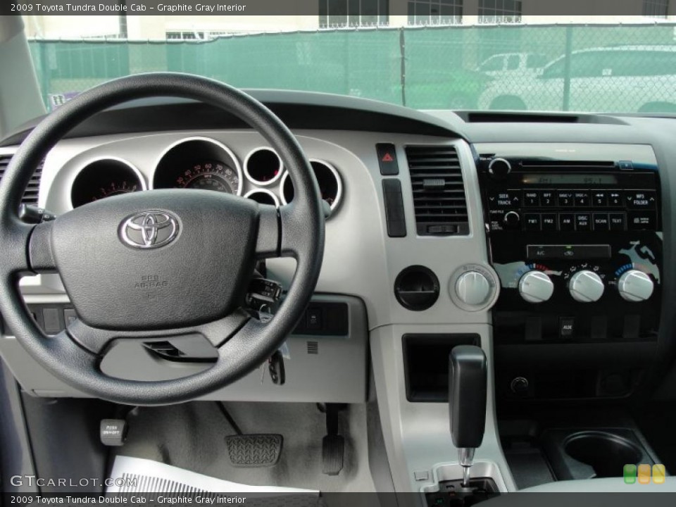 Graphite Gray Interior Dashboard for the 2009 Toyota Tundra Double Cab #46219109
