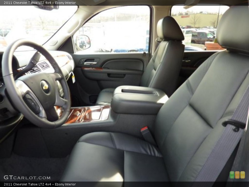 Ebony Interior Photo for the 2011 Chevrolet Tahoe LTZ 4x4 #46224236
