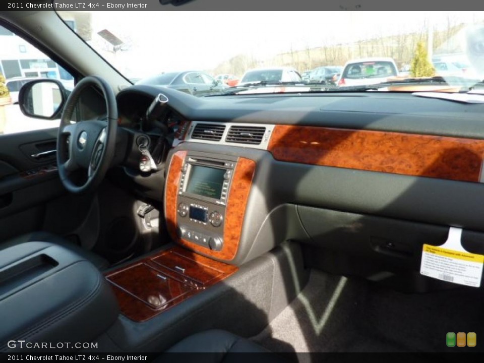 Ebony Interior Dashboard for the 2011 Chevrolet Tahoe LTZ 4x4 #46224251