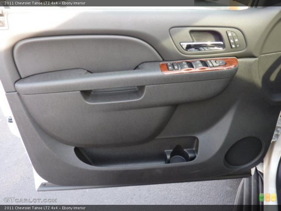 Ebony Interior Door Panel for the 2011 Chevrolet Tahoe LTZ 4x4 #46224332