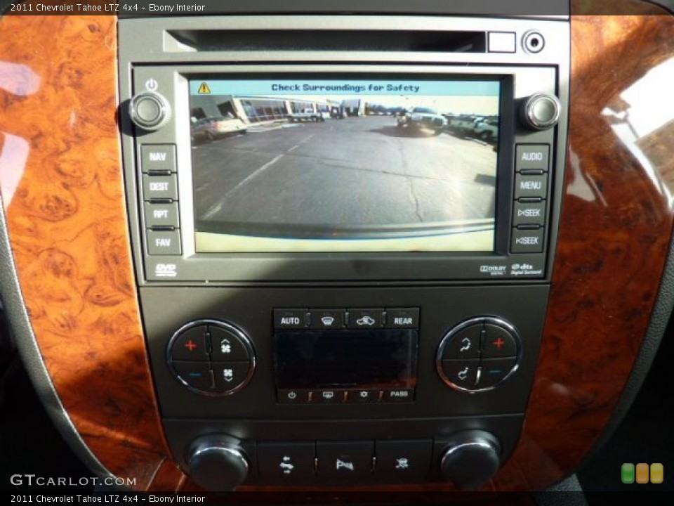 Ebony Interior Navigation for the 2011 Chevrolet Tahoe LTZ 4x4 #46224392