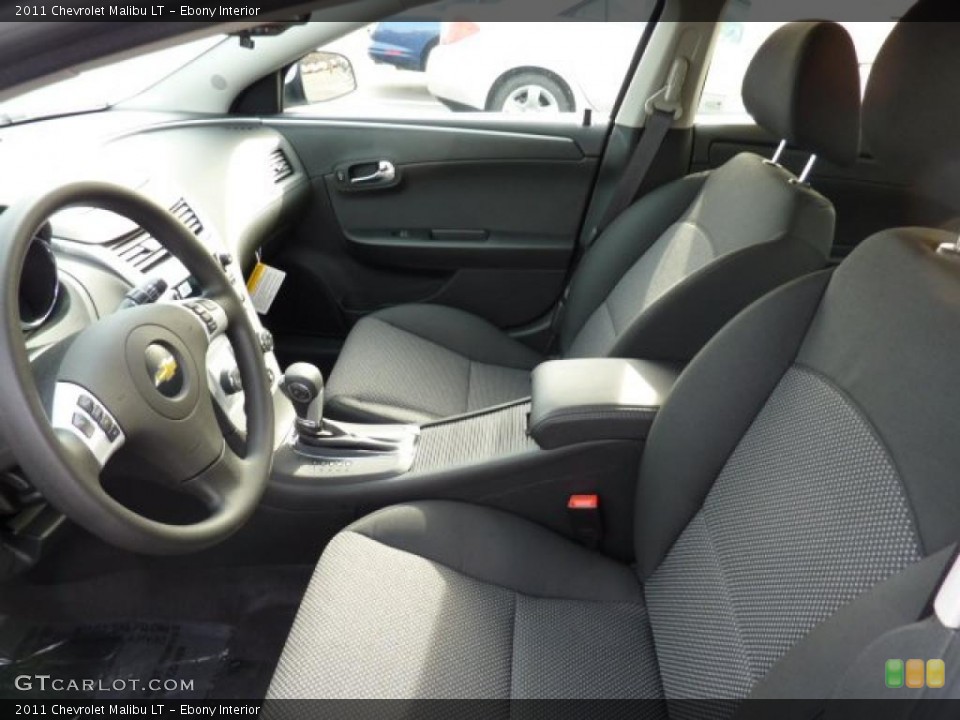Ebony Interior Photo for the 2011 Chevrolet Malibu LT #46224509