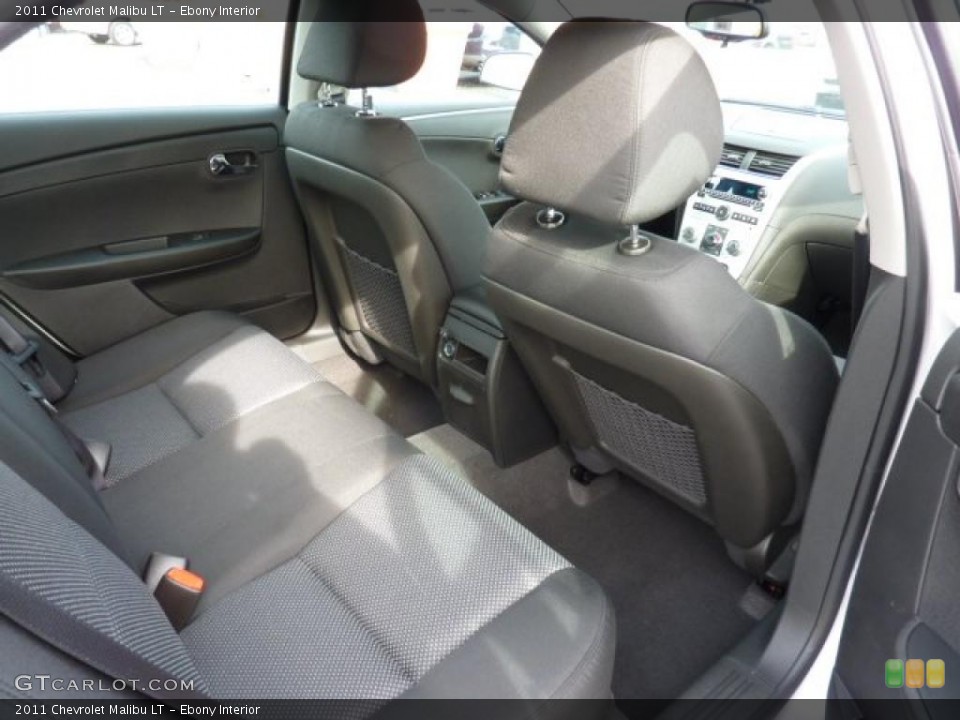 Ebony Interior Photo for the 2011 Chevrolet Malibu LT #46224533