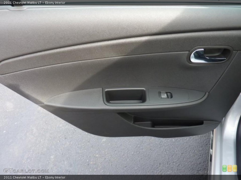 Ebony Interior Door Panel for the 2011 Chevrolet Malibu LT #46224611