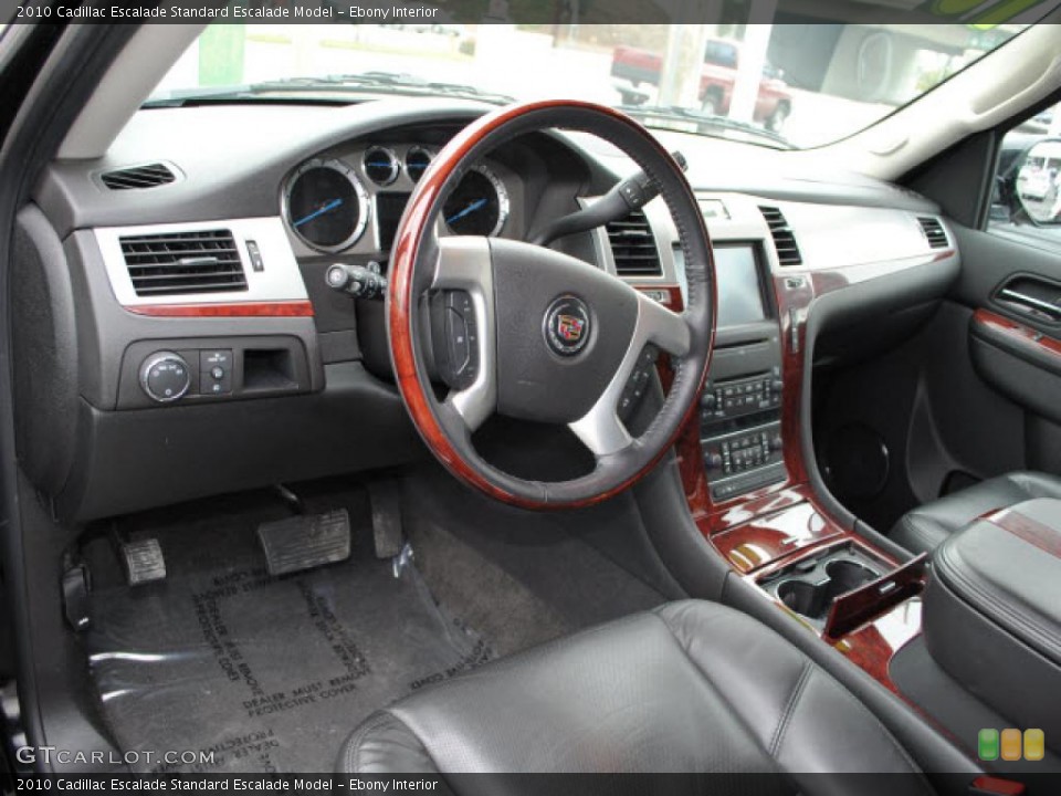 Ebony Interior Prime Interior for the 2010 Cadillac Escalade  #46224677