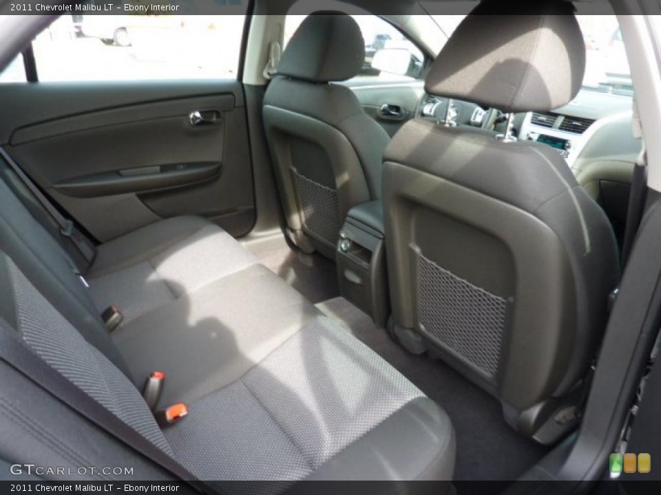 Ebony Interior Photo for the 2011 Chevrolet Malibu LT #46224692