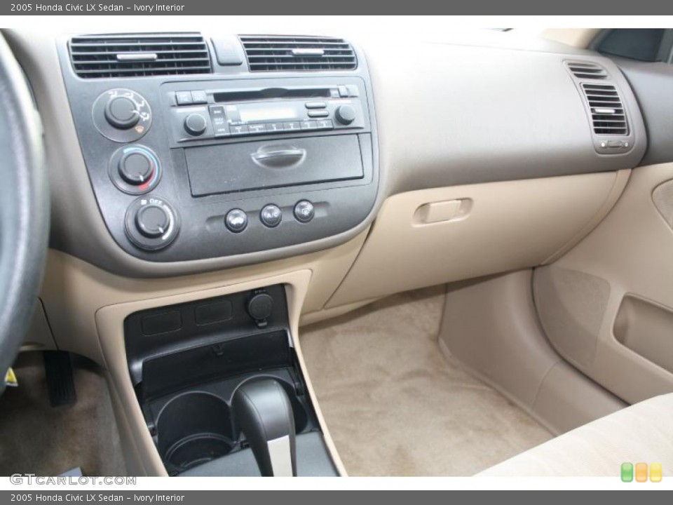 Ivory Interior Photo for the 2005 Honda Civic LX Sedan #46224986