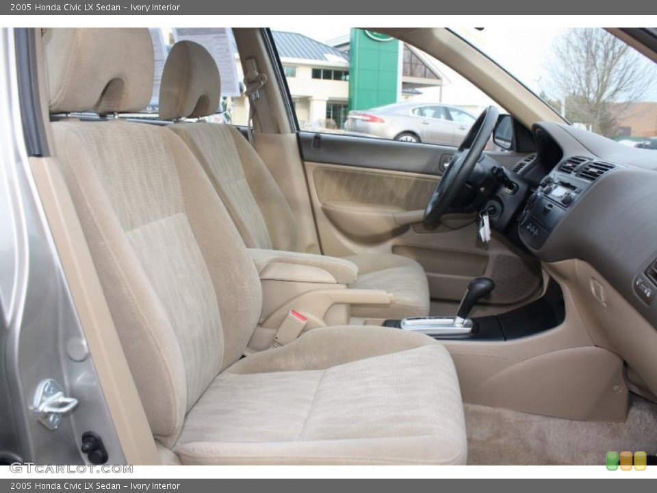 Ivory Interior Photo for the 2005 Honda Civic LX Sedan #46225016