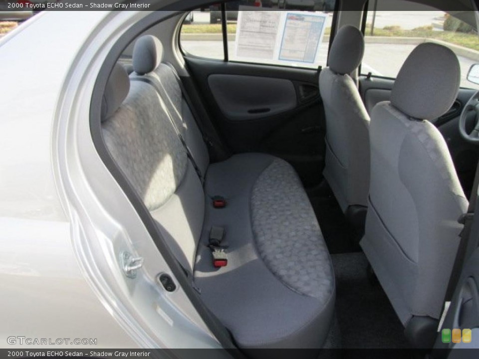 Shadow Gray Interior Photo for the 2000 Toyota ECHO Sedan #46225622