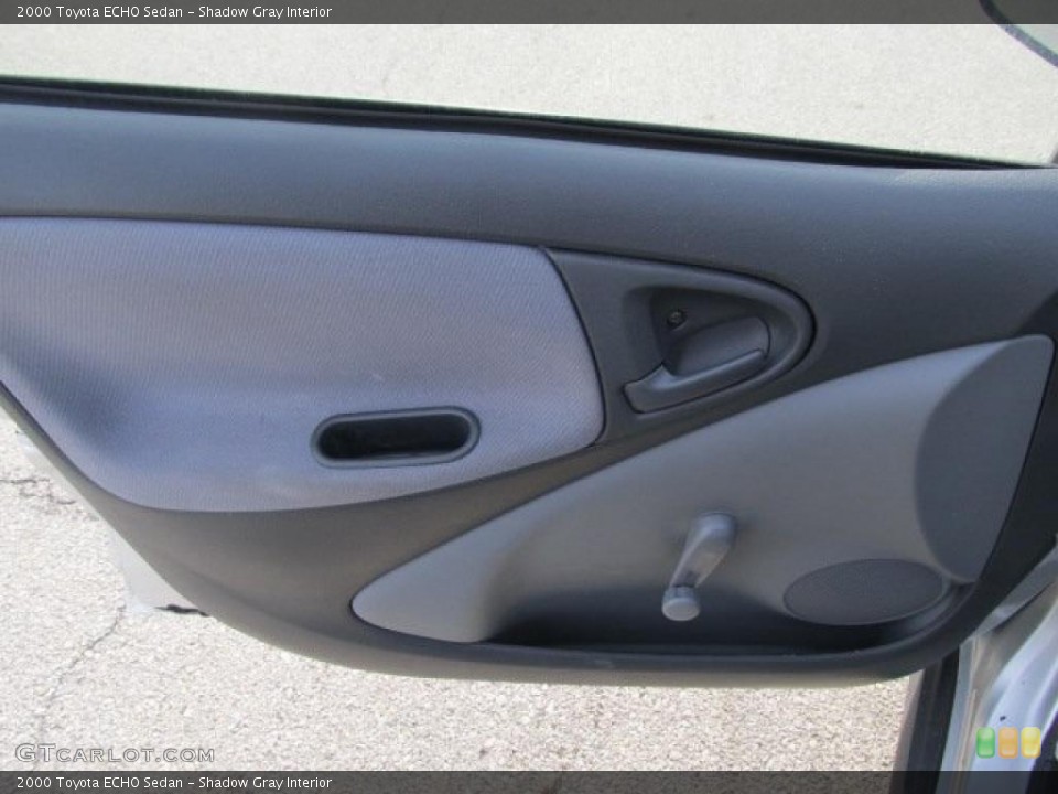 Shadow Gray Interior Door Panel for the 2000 Toyota ECHO Sedan #46225643