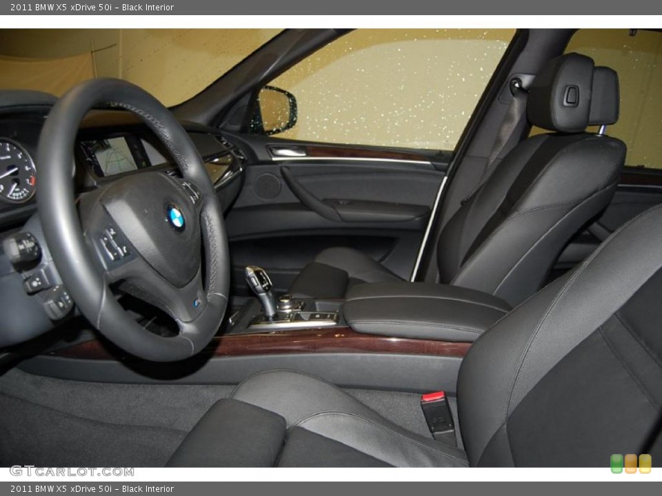 Black Interior Photo for the 2011 BMW X5 xDrive 50i #46225772